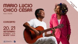 Chico César e Mário Lúcio em Cabo Verde - 2024