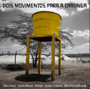 Capa do EP de Dois Movimentos Para a Caatinga, de Chico César e Carlos Rennó - Foto: Walter Carvalho