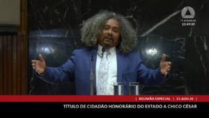Chico Césae recebe título de Cidadão Honorário de Minas Gerais - 21/8/2026